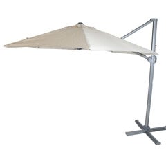 Зонт от солнца ROMA, D3xH2, 6 м, бежевый цвет цена и информация | Зонты, маркизы, стойки | pigu.lt