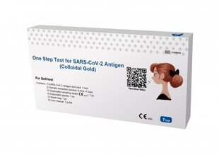 Greitasis Covid-19 antigeno nosies testo rinkinys CE1434, 6 vnt. kaina ir informacija | COVID-19 greitieji testai | pigu.lt