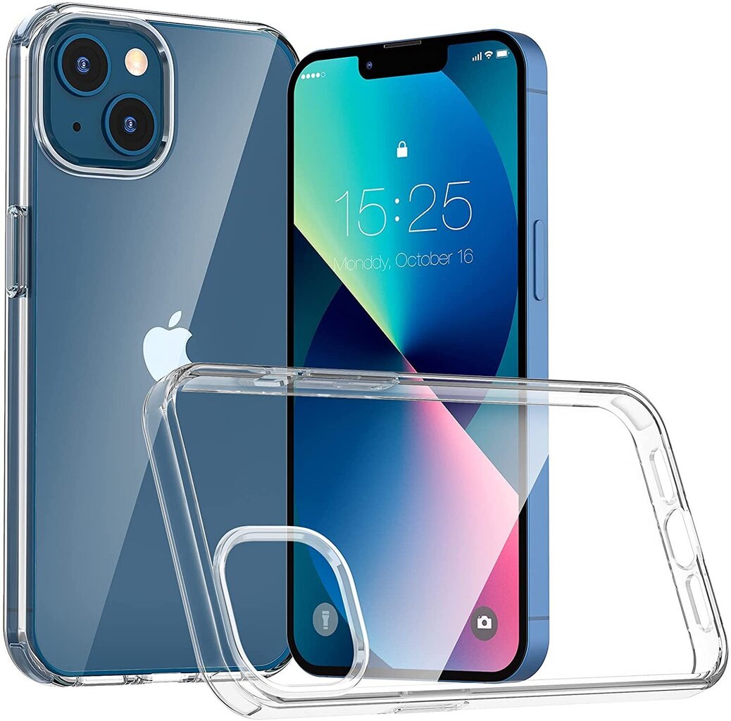 Dėklas telefonui Crystal Clear Hard case integrated tempered glass Soundberry skirtas Apple iPhone 12/12Pro цена и информация | Telefono dėklai | pigu.lt