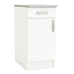 Шкаф Aatrium, 40x60x85 см, белый цена и информация | Шкафы | pigu.lt