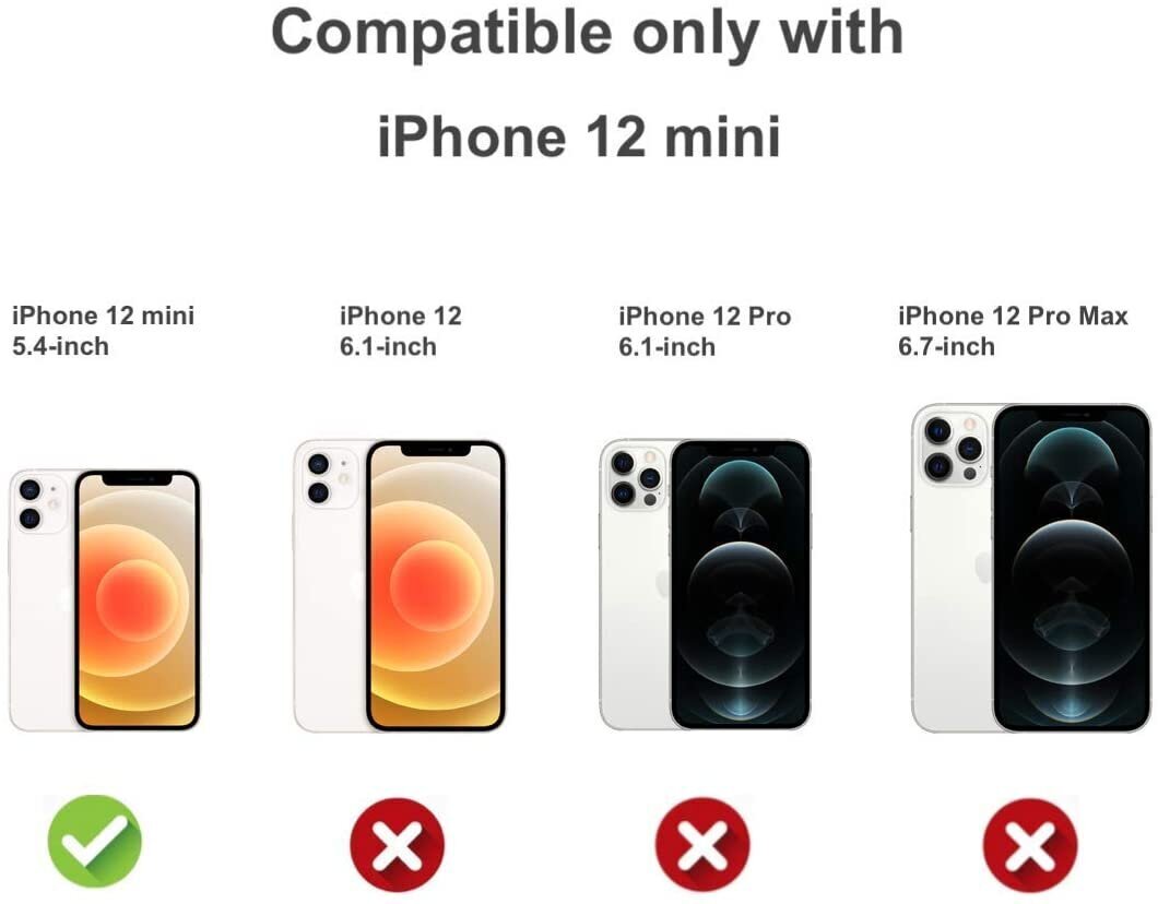 Dėklas telefonui Crystal Clear Hard case integrated tempered glass Soundberry skirtas Apple iPhone 12 mini цена и информация | Telefono dėklai | pigu.lt