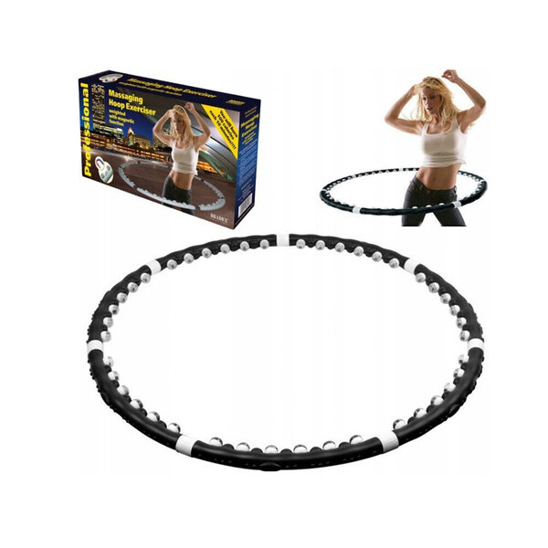 Bradex 80-JF070 Acu-Hoop Pro Massaging Hoop Exerciser with Magnet 
