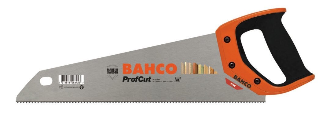 Rankinis pjūklas Bahco ProfCut GT11, 380mm kaina ir informacija | Pjūklai, pjovimo staklės | pigu.lt