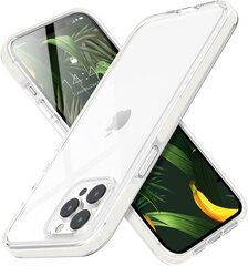 Dėklas telefonui Crystal Clear Hard case integrated tempered glass Soundberry skirtas Apple iPhone 13 Pro Max kaina ir informacija | Telefono dėklai | pigu.lt