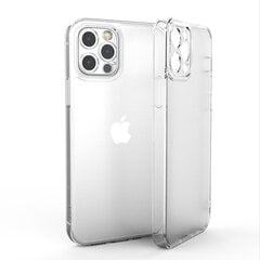 Dėklas telefonui Matte White Waterfall Glass case (integrated tempered glass) Soundberry skirtas Apple iPhone 12 kaina ir informacija | Telefono dėklai | pigu.lt