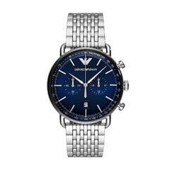 emporio armani ar11238 - aviator male watch (zi020e) kaina ir informacija | Vyriški laikrodžiai | pigu.lt