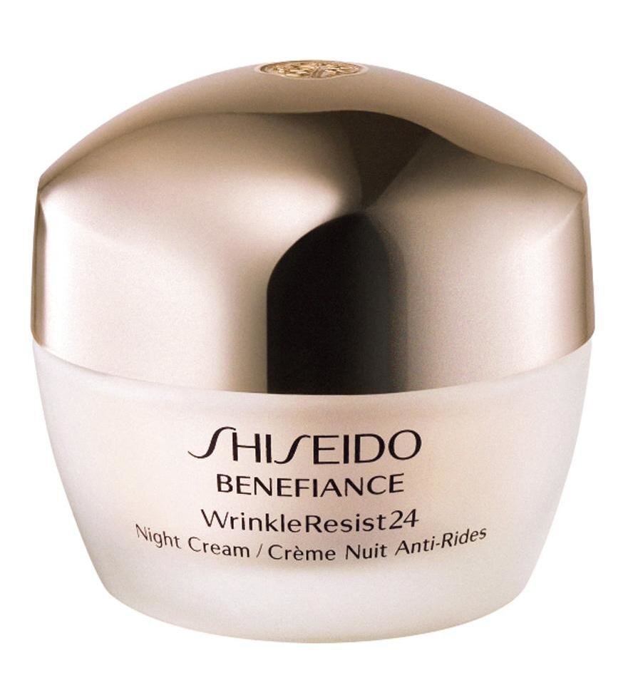 Naktinis veido kremas Shiseido Benefiance Wrinkle Resist 24, 50 ml kaina ir informacija | Veido kremai | pigu.lt