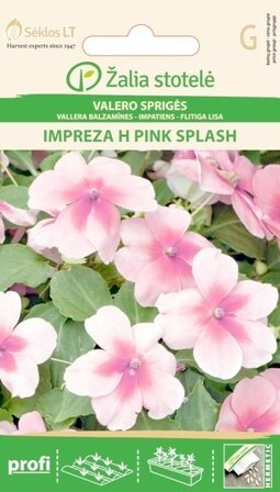 Valero sprigės Impreza H Pink Splash цена и информация | Gėlių sėklos | pigu.lt