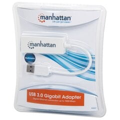 Manhattan 506847 цена и информация | Адаптеры, USB-разветвители | pigu.lt