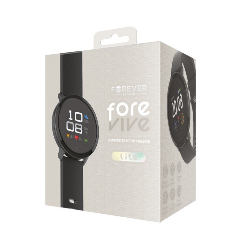 Forever ForeVive Lite SB-315 Black цена и информация | Išmanieji laikrodžiai (smartwatch) | pigu.lt