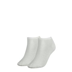 Tommy Hilfiger moteriškos kojinės 2 vnt, baltos kaina ir informacija | Tommy Hilfiger Apranga, avalynė, aksesuarai | pigu.lt