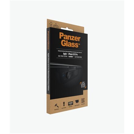 PanzerGlass Dual Privacy, skirtas iPhone 13/13 Pro kaina ir informacija | Apsauginės plėvelės telefonams | pigu.lt