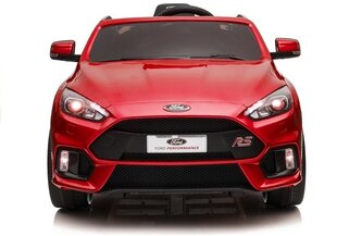 Elektromobilis vaikams Ford Focus RS, lakuotas raudonas kaina ir informacija | Elektromobiliai vaikams | pigu.lt