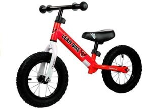 Balansinis dviratukas Rocky Lean Toys, raudonas цена и информация | Балансировочные велосипеды | pigu.lt