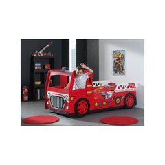 Vaikiška lova Aatrium Fire Truck SCFT201, raudona kaina ir informacija | Vaikiškos lovos | pigu.lt