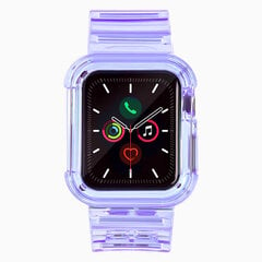 Сменный ремешок для Apple Watch 8/7/6/5/4/3/2/SE (45/44/42мм) Фиолетовый цена и информация | Аксессуары для смарт-часов и браслетов | pigu.lt