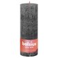 Bolsius Žvakės Shine, 4vnt., audros pilkos, 190x68mm, cilindro formos kaina ir informacija | Žvakės, Žvakidės | pigu.lt