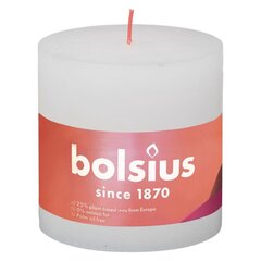 Bolsius žvakės shine 3vnt, balta, cilindro formos цена и информация | Подсвечники, свечи | pigu.lt