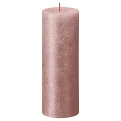 Bolsius žvakės shimmer 6vnt, rožinės spalvos, cilindro formos kaina ir informacija | Žvakės, Žvakidės | pigu.lt