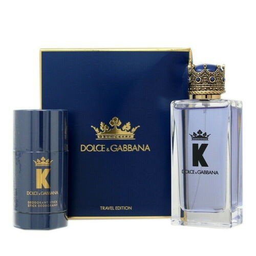 Rinkinys Dolce Gabbana K vyrams: tualetinis vanduo EDT 100 ml + dezodorantas 75 g kaina ir informacija | Kvepalai vyrams | pigu.lt