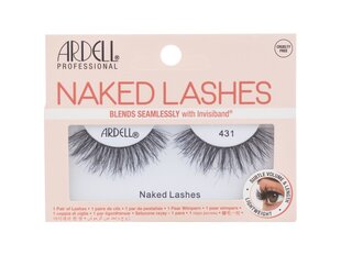 Dirbtinės blakstienos Ardell Naked Lashes, 431, juodos kaina ir informacija | Priklijuojamos blakstienos, blakstienų rietikliai | pigu.lt