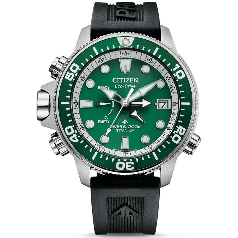 Vyriškas laikrodis Citizen Promaster Eco-Drive Marine Diver Titanium BN2040-17X kaina ir informacija | Vyriški laikrodžiai | pigu.lt