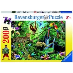 Dėlionė Ravensburger Džiunglės, 200 d. kaina ir informacija | Dėlionės (puzzle) | pigu.lt