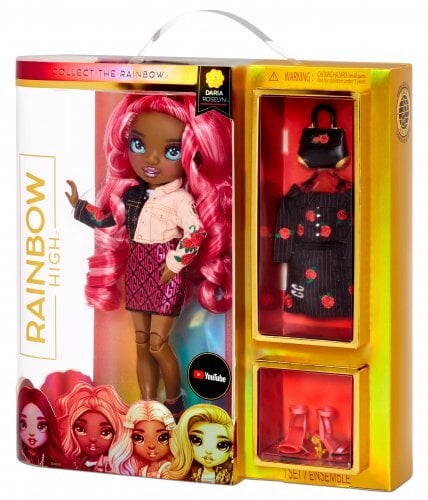 Lėlė Rainbow High Rose kaina ir informacija | Žaislai mergaitėms | pigu.lt