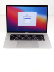 MacBook Pro 2017 Retina 15" 4xUSB-C - Core i7 2.8GHz / 16GB / 256GB SSD / SWE / Silver (atnaujintas, būklė A) kaina ir informacija | Nešiojami kompiuteriai | pigu.lt