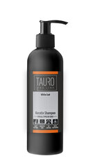 Tauro Pro Line šampūnas šunims ir katėms White Coat Keratin, 250 ml kaina ir informacija | Kosmetinės priemonės gyvūnams | pigu.lt