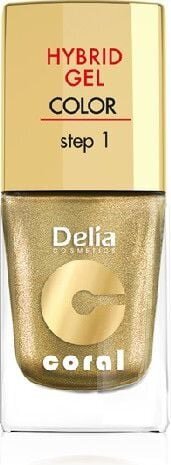 Nagų lakas Delia 28 Gold, 11 ml цена и информация | Nagų lakai, stiprintojai | pigu.lt