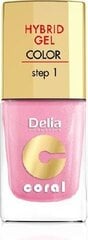 Гибридный лак для ногтей Delia Hybrid Varnish without lamp 31 pearl pink, 11 мл цена и информация | Лаки, укрепители для ногтей | pigu.lt