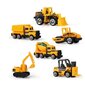 Tianna toys Statybinių mašinėlių modelių rinkinys 1:64 kaina ir informacija | Lavinamieji žaislai | pigu.lt