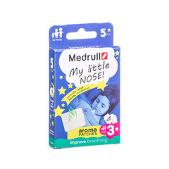 Kvėpavimo pleistras Medrull My Little Nose, 5 vnt. цена и информация | Эфирные, косметические масла, гидролаты | pigu.lt