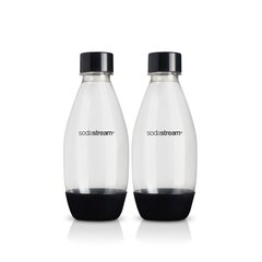 SodaStream 0.5 l, 2 vnt. kaina ir informacija | Gazuoto vandens aparatai ir priedai | pigu.lt