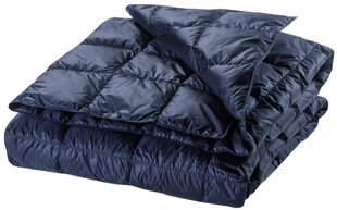 Kulkuri antklodė, 130 x 190 cm, tamsiai mėlyna kaina ir informacija | Antklodės | pigu.lt