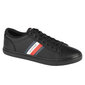Laisvalaikio batai vyrams Tommy Hilfiger Essential Leather Vulc Stripes M FM0FM03722, juodi kaina ir informacija | Kedai vyrams | pigu.lt
