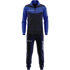 Мужской спортивный костюм Givova, синий цена и информация | Мужские термобрюки, темно-синие, SMA61007 | pigu.lt