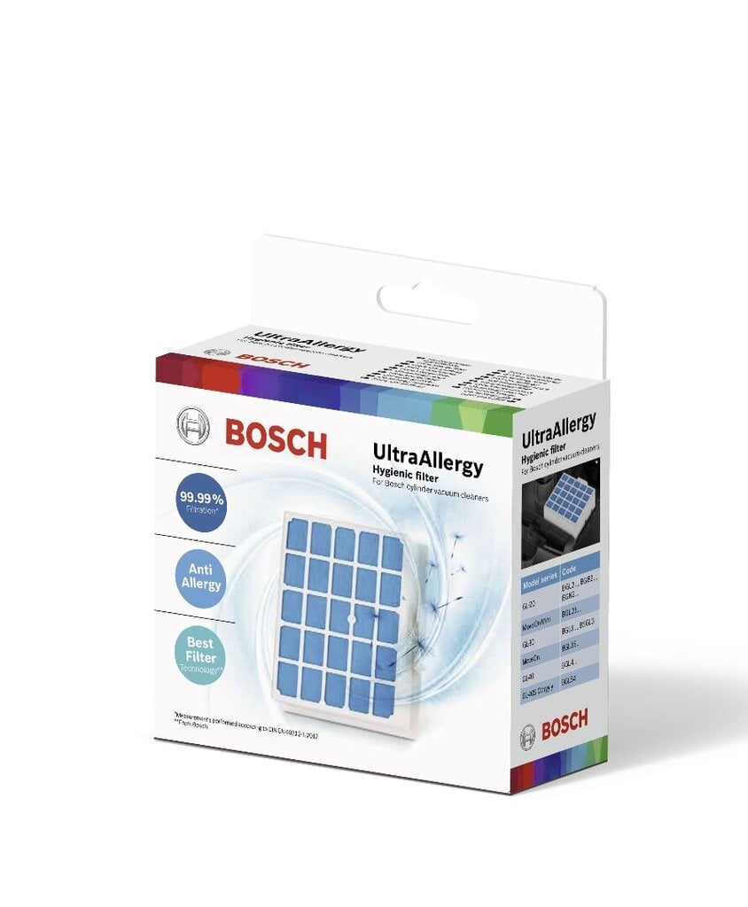 Bosch BBZ156UF цена и информация | Dulkių siurblių priedai | pigu.lt