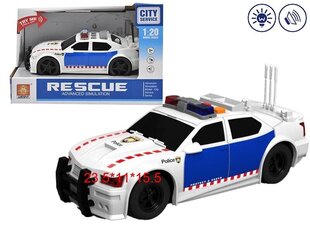 Policijos mašina su šviesos ir garso efektais. kaina ir informacija | Žaislai berniukams | pigu.lt