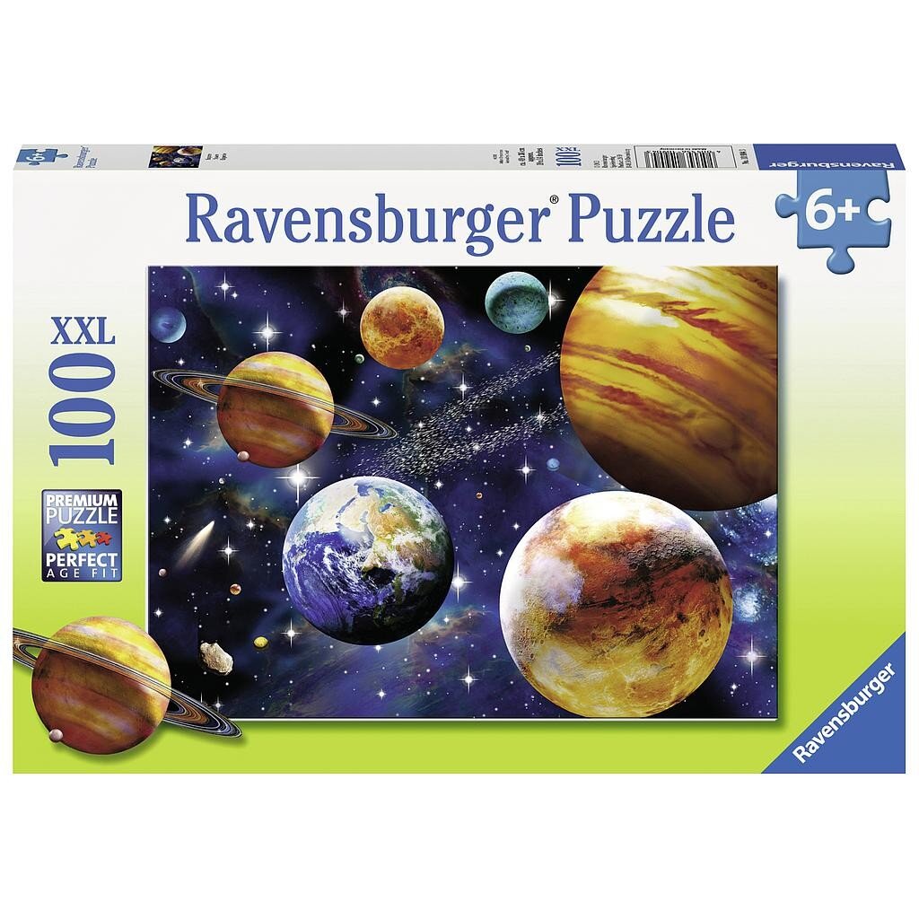 Dėlionė Kosmosas Ravensburger, 100d. kaina ir informacija | Dėlionės (puzzle) | pigu.lt