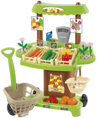 Овощной магазин Ecoiffier с игрушечными овощами, 35 предметов цена и информация | Игрушки для девочек | pigu.lt