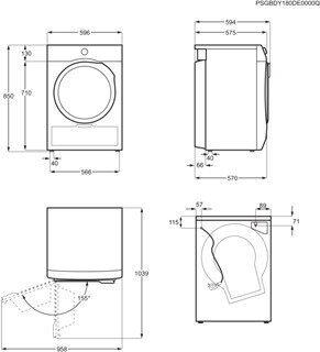 Electrolux EW6C527G2 цена и информация | Džiovyklės | pigu.lt