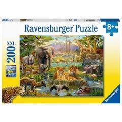 Dėlionė Ravensburger Savanos gyvūnai, 200 d. kaina ir informacija | Dėlionės (puzzle) | pigu.lt