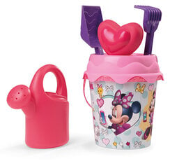 Smėlio kibirėlis su priedais - Minnie Mouse, Smoby kaina ir informacija | Vandens, smėlio ir paplūdimio žaislai | pigu.lt