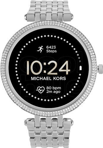 Išmanusis laikrodis Moteriškas išmanusis laikrodis Michael Kors Gen 5E  Darci, Silver kaina | pigu.lt