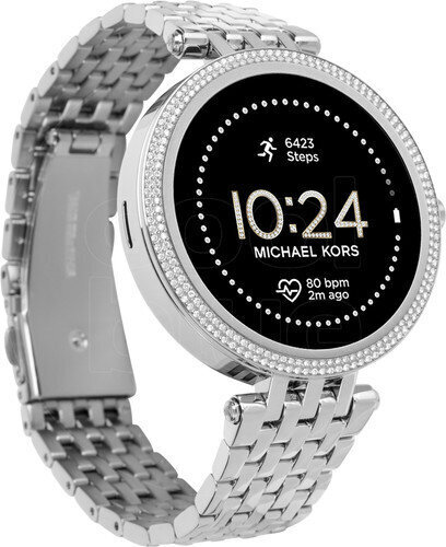 Išmanusis laikrodis Moteriškas išmanusis laikrodis Michael Kors Gen 5E  Darci, Silver kaina | pigu.lt