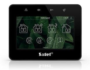 Išmanioji valdymo klaviatūra Satel INT-TSG2-B kaina ir informacija | Apsaugos sistemų priedai | pigu.lt