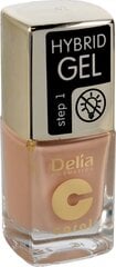 Лак для ногтей Delia Cosmetics Coral Hybrid Gel № 42, 11 мл цена и информация | Лаки, укрепители для ногтей | pigu.lt