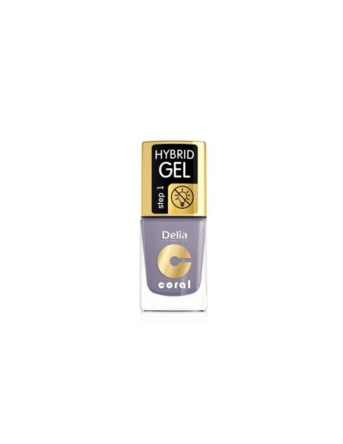 Nagų lakas Delia Cosmetics Coral Hybrid Gel, nr. 46, 11 ml kaina ir informacija | Nagų lakai, stiprintojai | pigu.lt